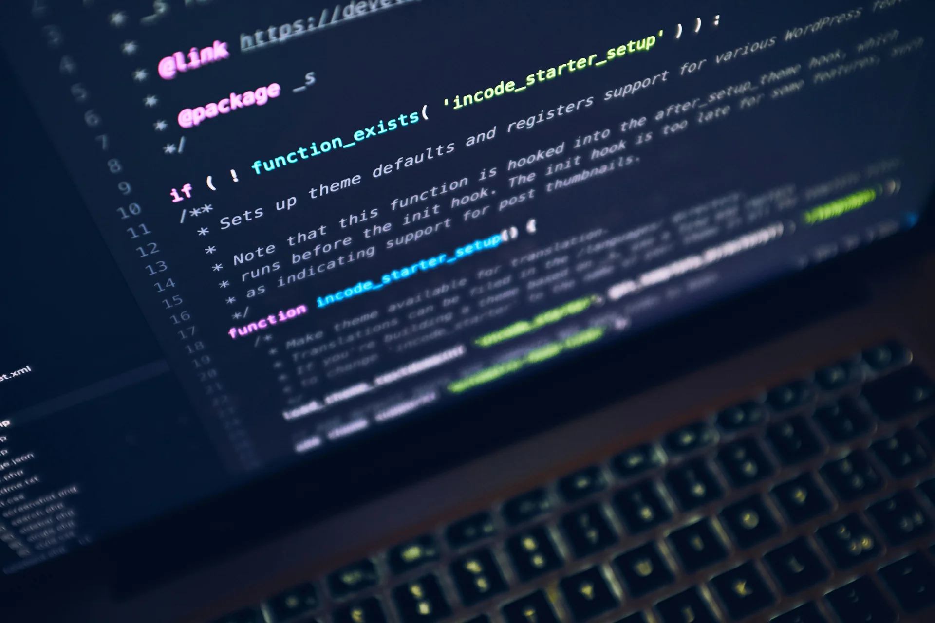 Modern web application interface design workspace